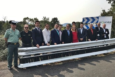 Segurvital, el quitamiedos salvavidas para moteros y ciclistas ya está instalado en La Rioja