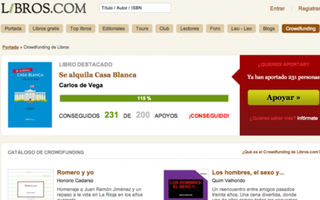 Libros.com se convierte en plataforma de crowdfunding, entrevista a Roberto Pérez