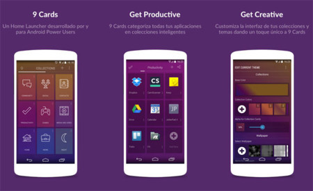 9 Cards Home Launcher