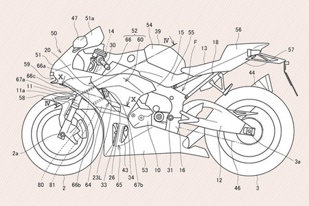 La nueva Honda CBR1000RR Fireblade podría ser la primera moto que use aerodinámica activa
