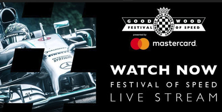 Cómo ver el Goodwood Festival of Speed 2018: streaming en directo (de jueves a domingo) y horarios, aquí
