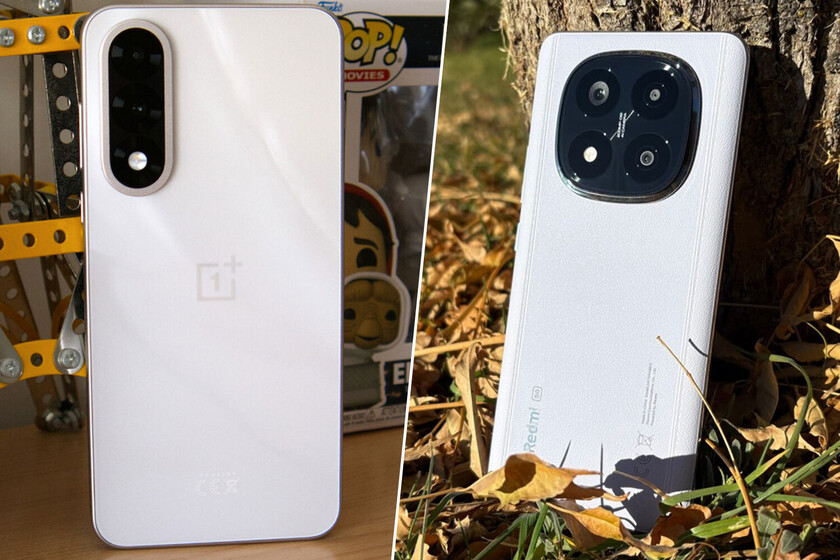Los OnePlus Nord 5 van a muerte contra los Redmi Note 14 Pro. Y tienen ...