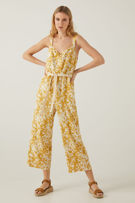 Mono Estampado Amarillo Springfields Mono Estampado Amarillo Springfields