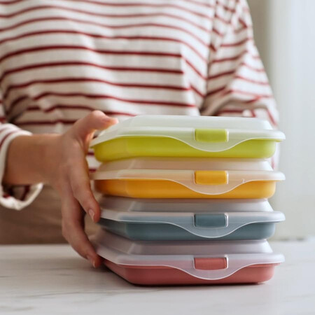 Ibili Set De 4 Tapers Para Embutidos Y Fiambres