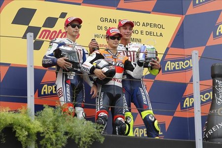 Podio de MotoGP