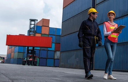 Vodafone Business Shipping Containers