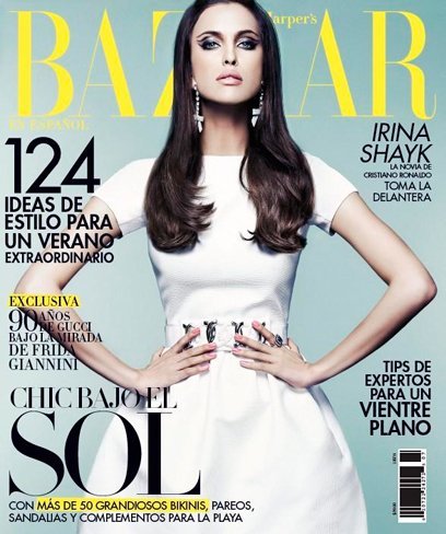 Es imposible que la de la portada de Harper's Bazaar sea Irina Shayk