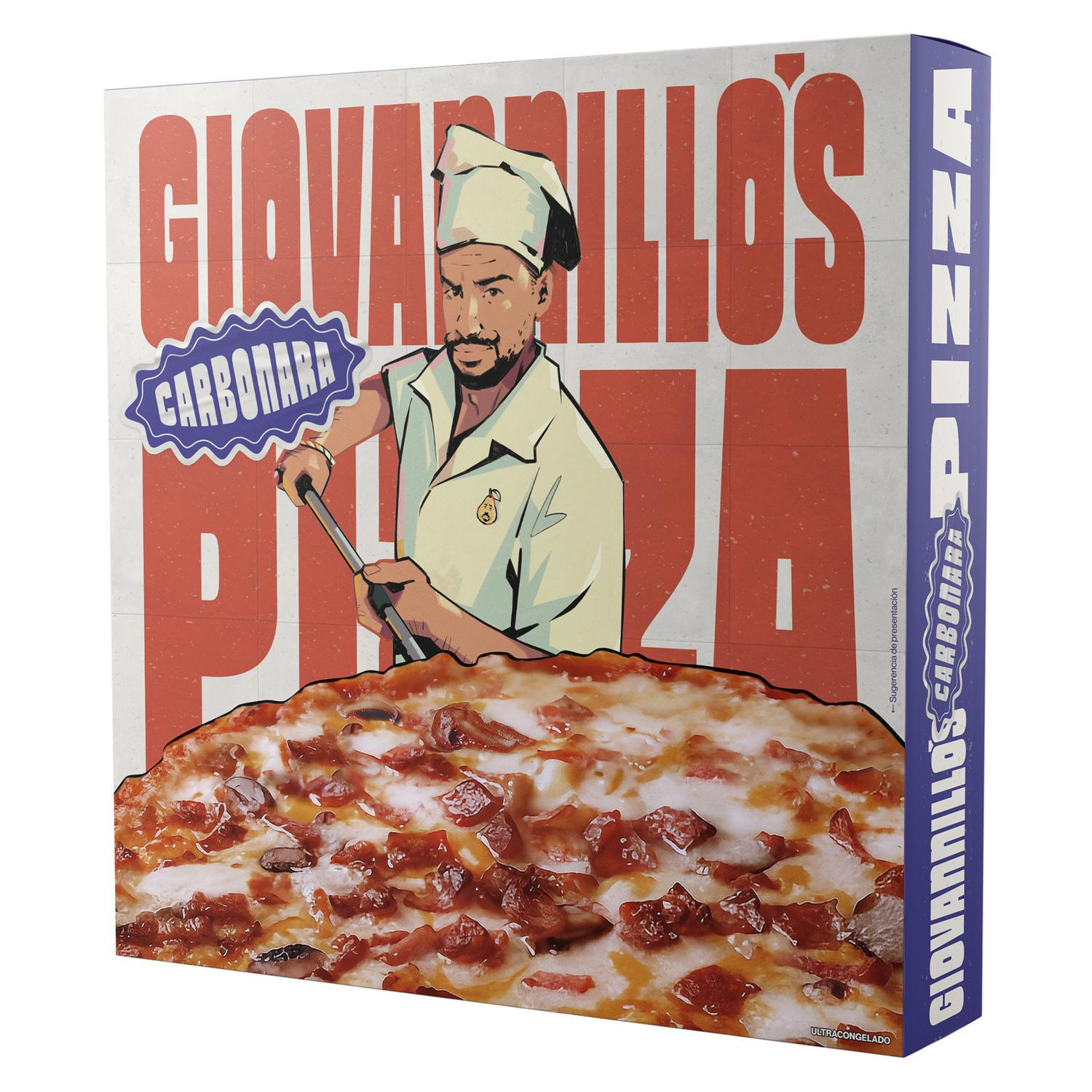  Pizza carbonara Giovannillo's 485 g. 