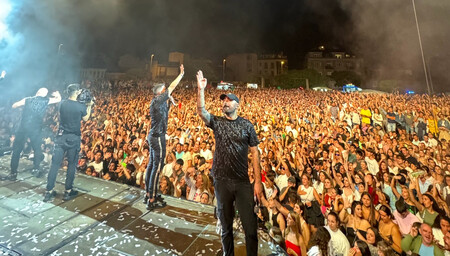 La Orquesta Panorama En La Festa Do Mexillon De Vilanova De Arousa