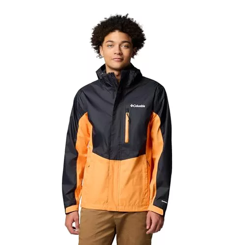 Columbia Pouring Adventure 3 Jacket, Chaqueta impermeable para la lluvia Hombre