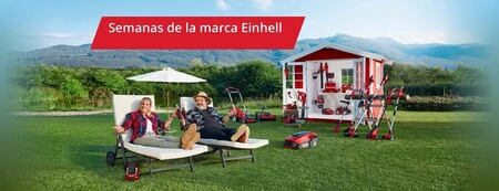 Ofertas en bricolaje y jardín de Einhell en Amazon, con descuentos del 40% y baterías gratis por la compra de dos herramientas