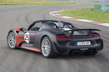 Porsche 918 Spyder trasera