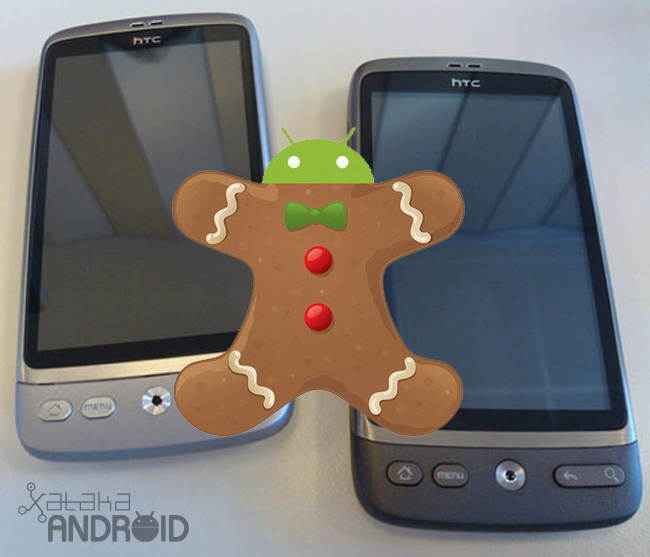 Gingerbread para HTCs