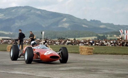 Lorenzo Bandini Ferrari 156 GP Austria 1964