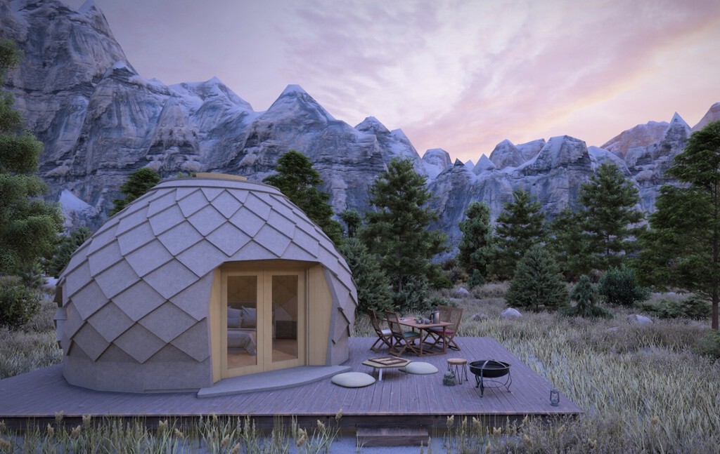 Ecológica, con montaje en tres días y cuesta como un coche de gama media: así es la casa portátil de Zomes