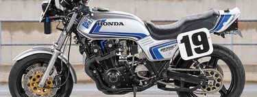 Ventajas de tener un amigo mecánico. Que te fabriquen una Honda de carreras retro apta para la calle