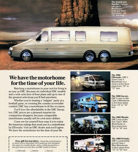 The Emc Starfire Was Pure 80s Excess Ugly But Also A Pioneer For Luxury Class A Rvs 4