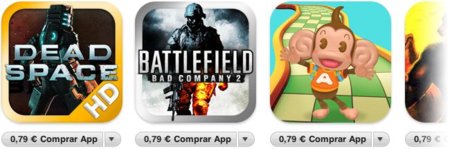 Rebajas de Sega y Electronic Arts en la App Store