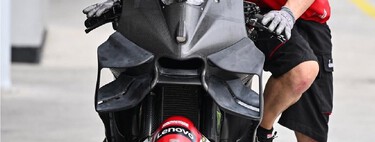 Parece la moto de Batman, pero es la última virguería técnica que le ha regalado Ducati a Marc Márquez en MotoGP 