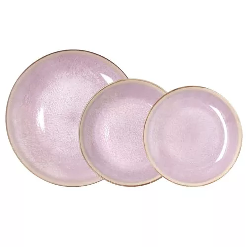 Bidasoa Vajilla de porcelana Lanai 12 piezas para 4 personas