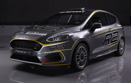 El Ford Fiesta R2 2019 de M-Sport se deja ver: motor 1.0 Ecoboost y 200 CV para este WRC Junior