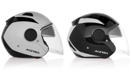 Acerbis Sunrise: casco jet convertible en modular