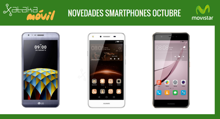 Precios Huawei Nova Plus, LG X Cam y Huawei Y5 II con Movistar