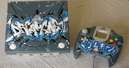 Personalizando una Dreamcast en vídeo