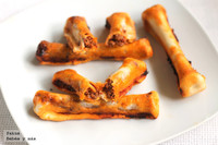 Recetas de Halloween: Huesos fracturados y sangrientos