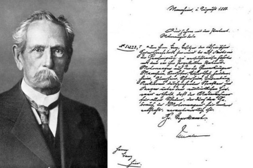 El primer permiso de conducir de la historia, cuando el gran duque de Baden tuvo que proteger a Karl Benz de sus airados vecinos