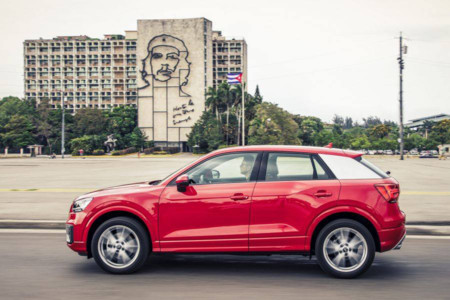 Curiosas imágenes del Audi Q2...en Cuba