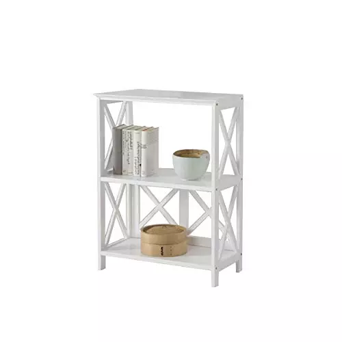 Kit Closet 2070030001- estantería victoria de 3 baldas, blanco, 77 x 60 x 30