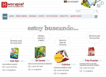 En Morapiaf ponen a nuestra disposición juegos de mesa para jugar en familia