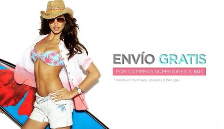 Gastos de envío gratis en Blanco al gastar más de 60 euros