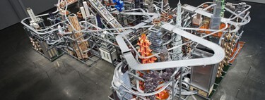 El "Scalextric" del infierno: hasta 1.100 coches moviéndose sin descanso en esta maqueta de Los Ángeles