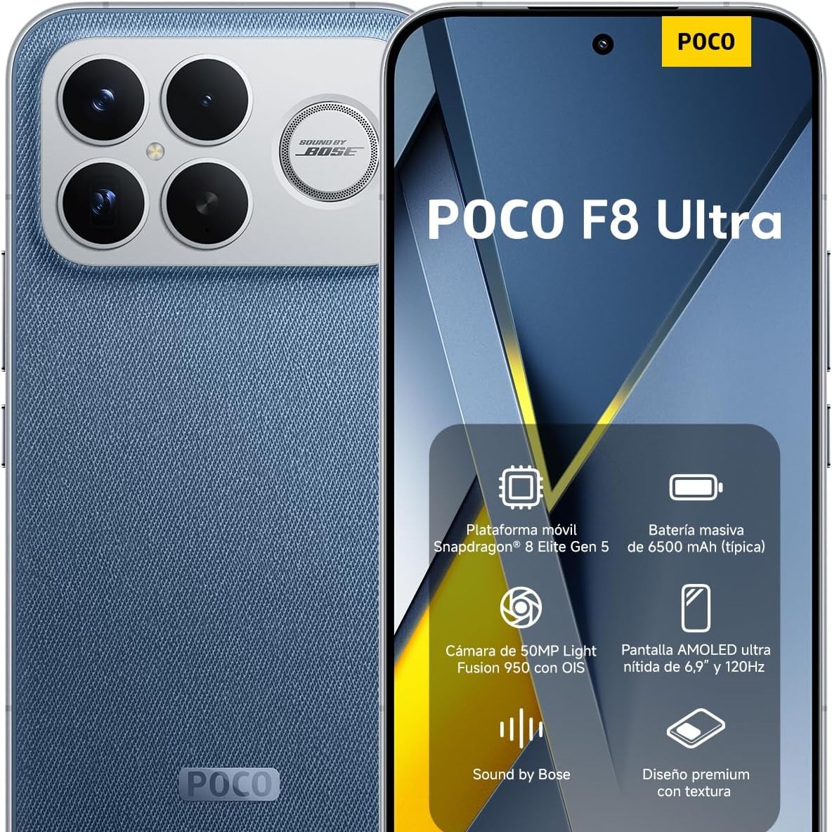 POCO F8 Ultra 5G 12GB 256GB 6.9" Negro