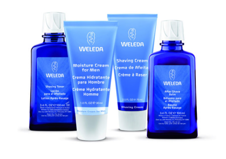 La línea para hombre de Weleda, para las necesidades de la piel masculina