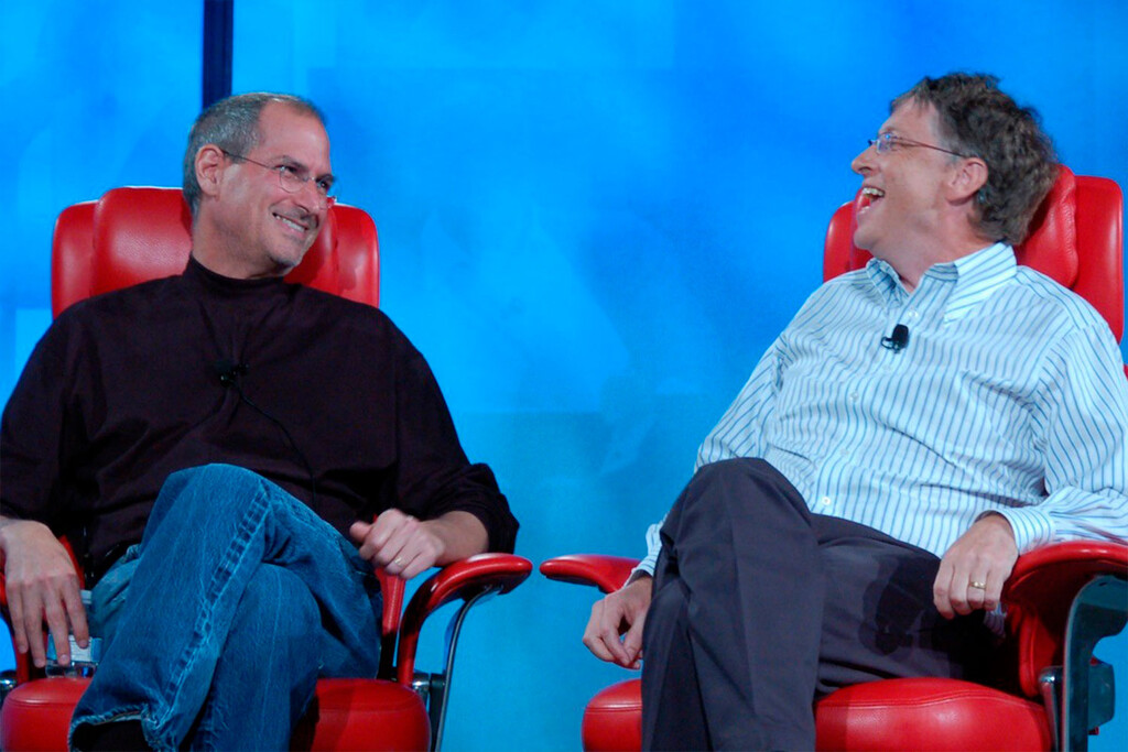 Steve Jobs tenía una habilidad que Bill Gates siempre envidió: ser Steve Jobs en todo momento