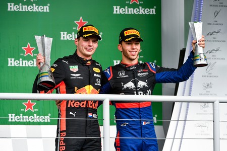 Verstappen Gasly Brasil F1 2019