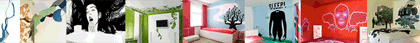 Hotel Fox: decoración pop y publicidad