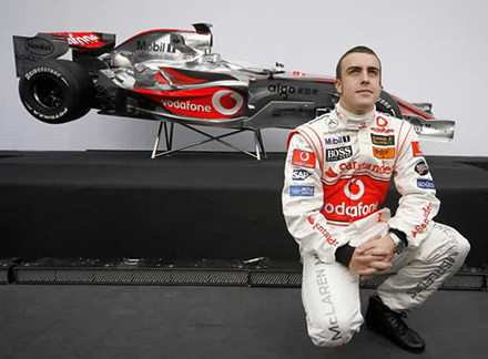 Vodafone regalará 1000 minutos si gana Alonso