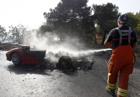 Ferrari 360 de Éver Banega