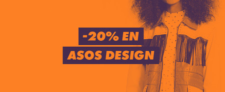 En ASOS tienes 20% de descuento en su línea de diseño exclusivo