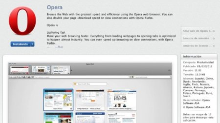 Opera (y su gestor de torrents integrado) llegan a la Mac App Store