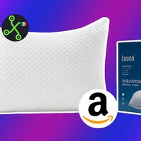 Amazon y Luuna le ponen descuento a esta almohada con memory foam para dormir mejor: solo 559 pesos 
