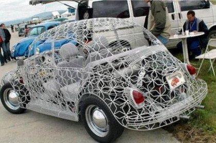 Volkswagen Beetle refrigeración aire