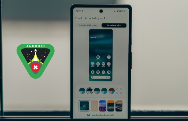 Android 15 Error Personalizacion