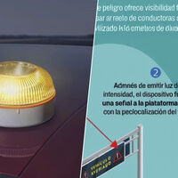 Buscando informar sobre las balizas V16, el Ministerio de Interior publicó una imagen hecha con IA llena de errores.  