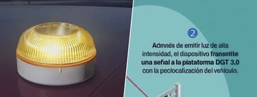 Buscando informar sobre las balizas V16, el Ministerio de Interior publicó una imagen hecha con IA llena de errores.  