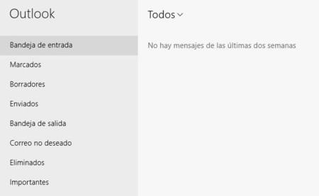Interfaz App Correo